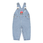 Car Denim Stripe Overalls