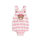 Huxbaby Strawberry Stripe Playsuit