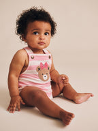 Huxbaby Strawberry Stripe Playsuit