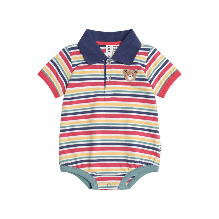Huxbaby Preppy Polo Romper