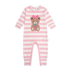 Huxbaby Strawberry Stripe Romper