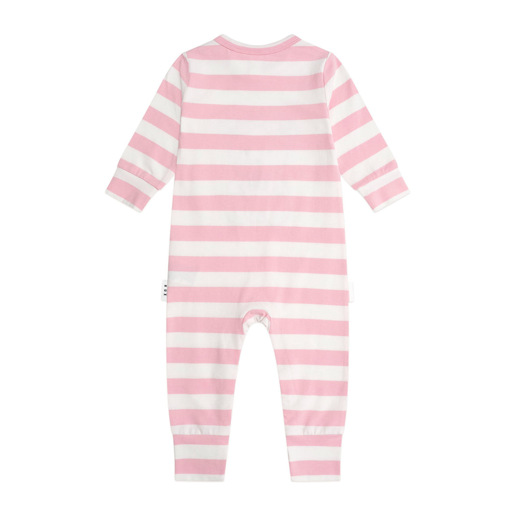 Huxbaby Strawberry Stripe Romper
