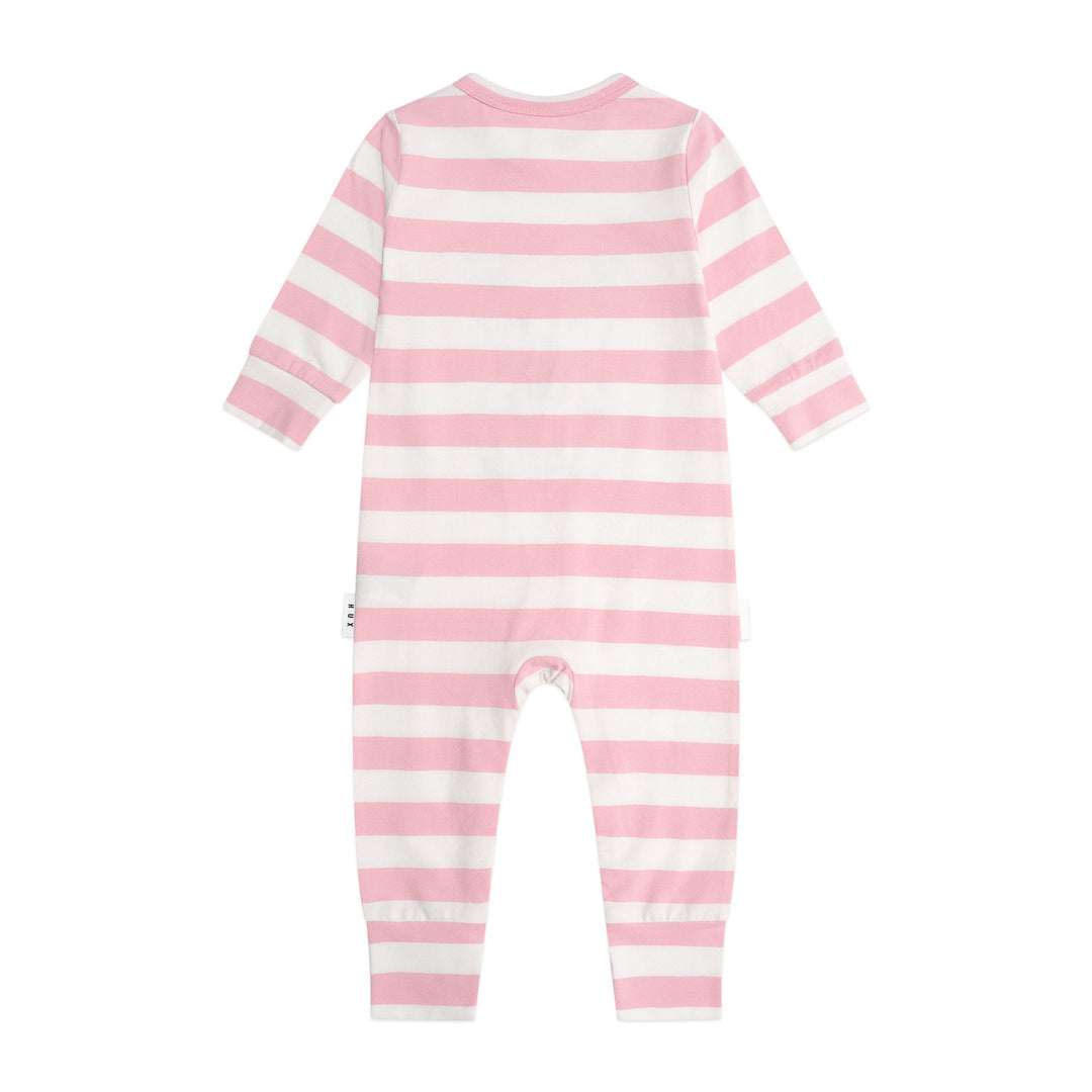 Huxbaby Strawberry Stripe Romper