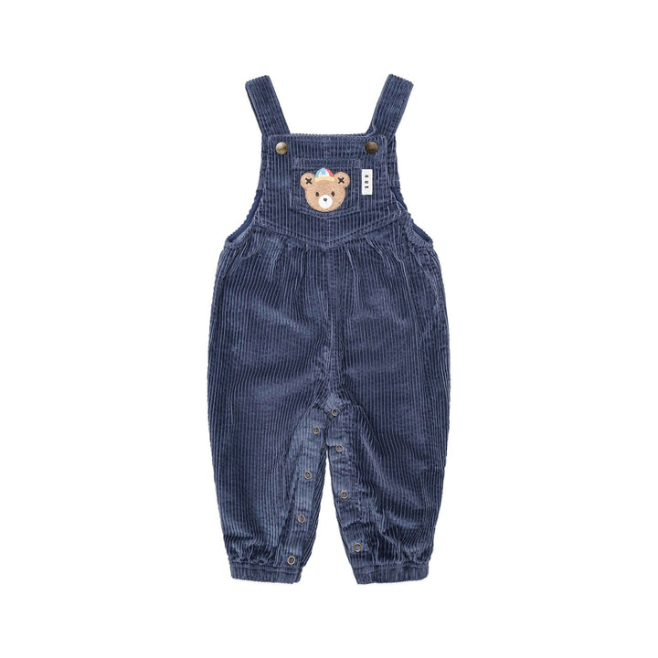 Huxbaby Midnight Cord Overalls