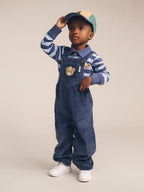 Huxbaby Midnight Cord Overalls