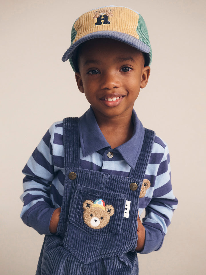Huxbaby Midnight Cord Overalls