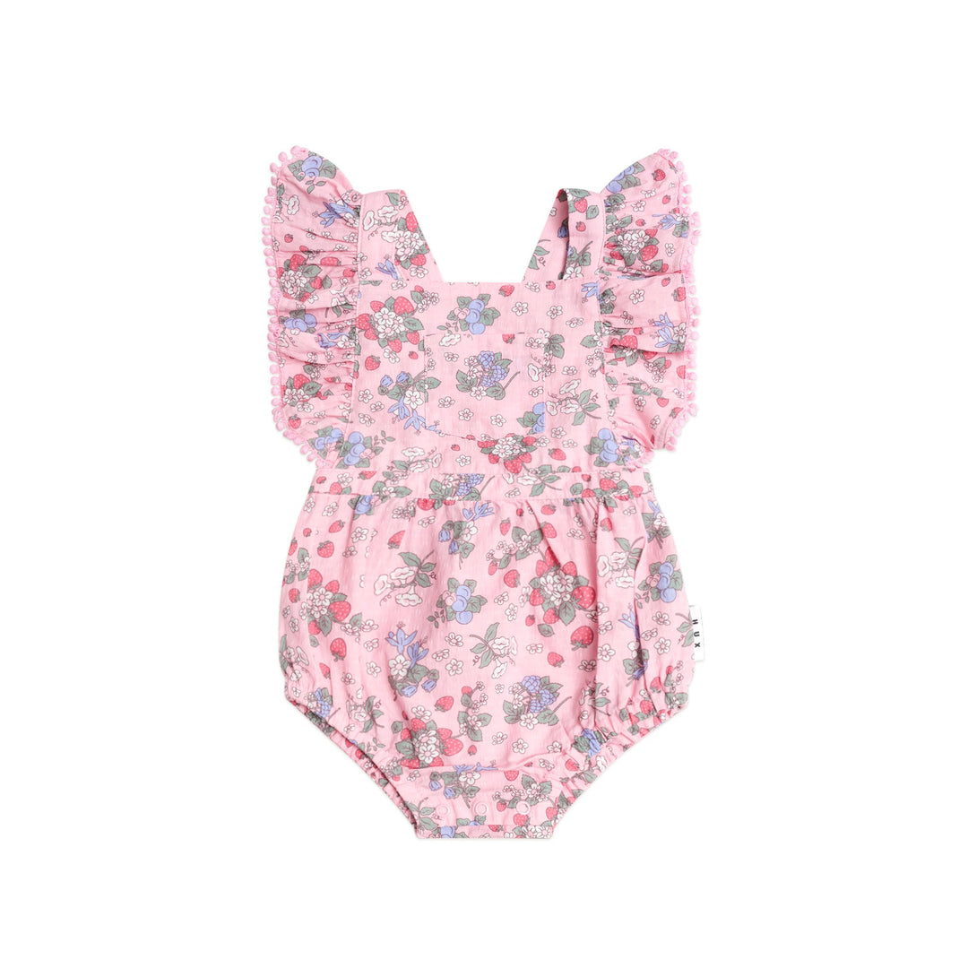 Huxbaby Strawberry Garden Playsuit