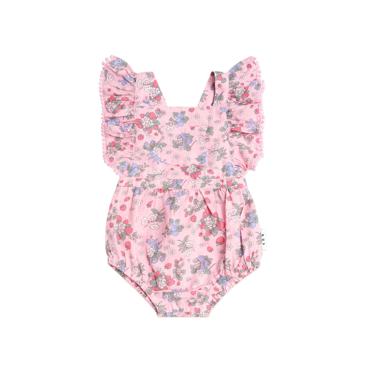 Huxbaby Strawberry Garden Playsuit
