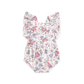 Strawberry Garden Playsuit Cream