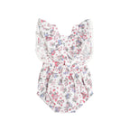 Huxbaby Strawberry Garden Playsuit Cream