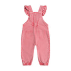 Huxbaby Cherry Heart Vintage Overalls