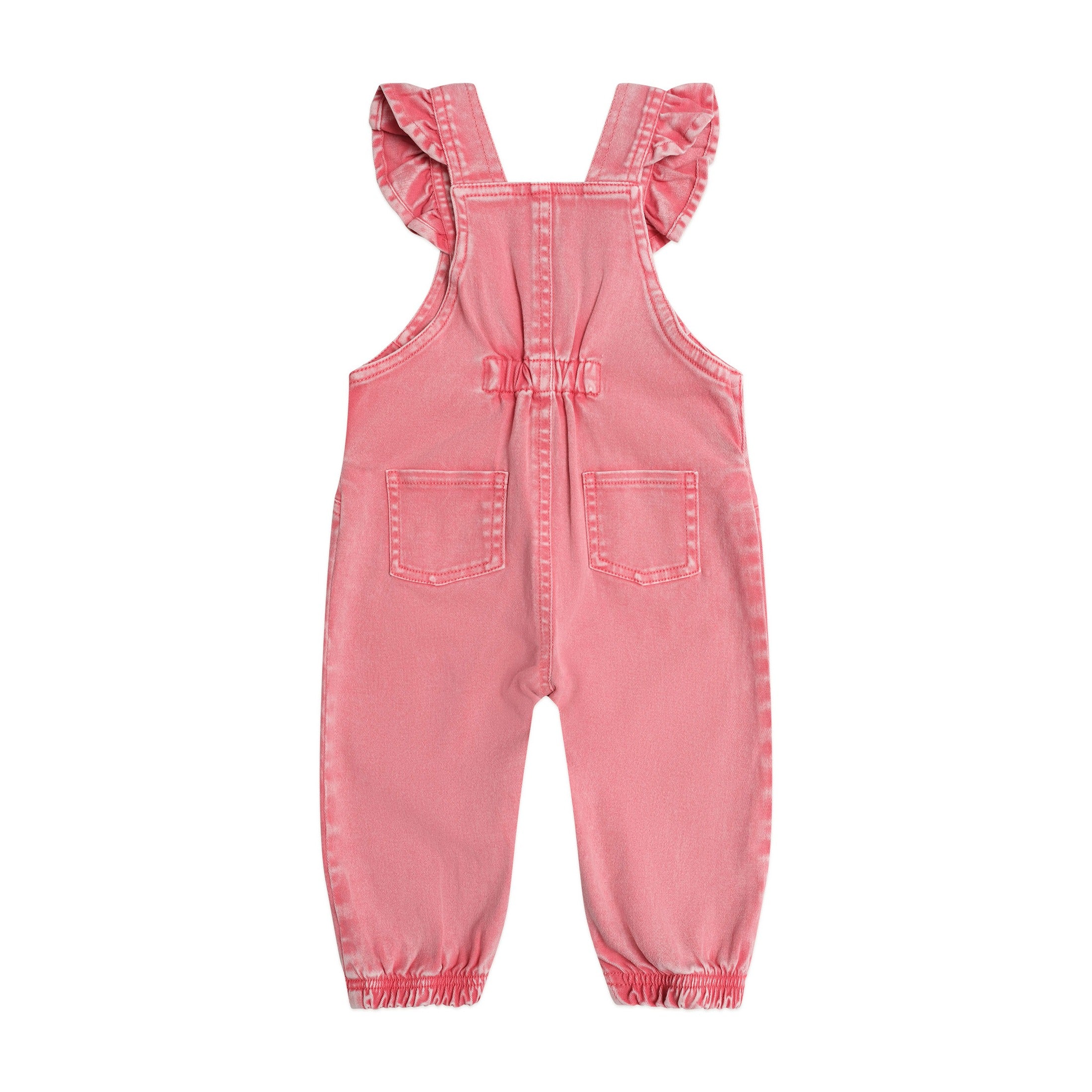 Huxbaby Cherry Heart Vintage Overalls