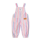 Huxbaby Pastel Stripe Overalls