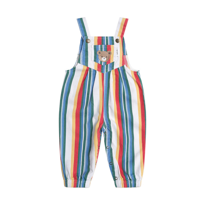 Huxbaby Vintage Stripe Overalls