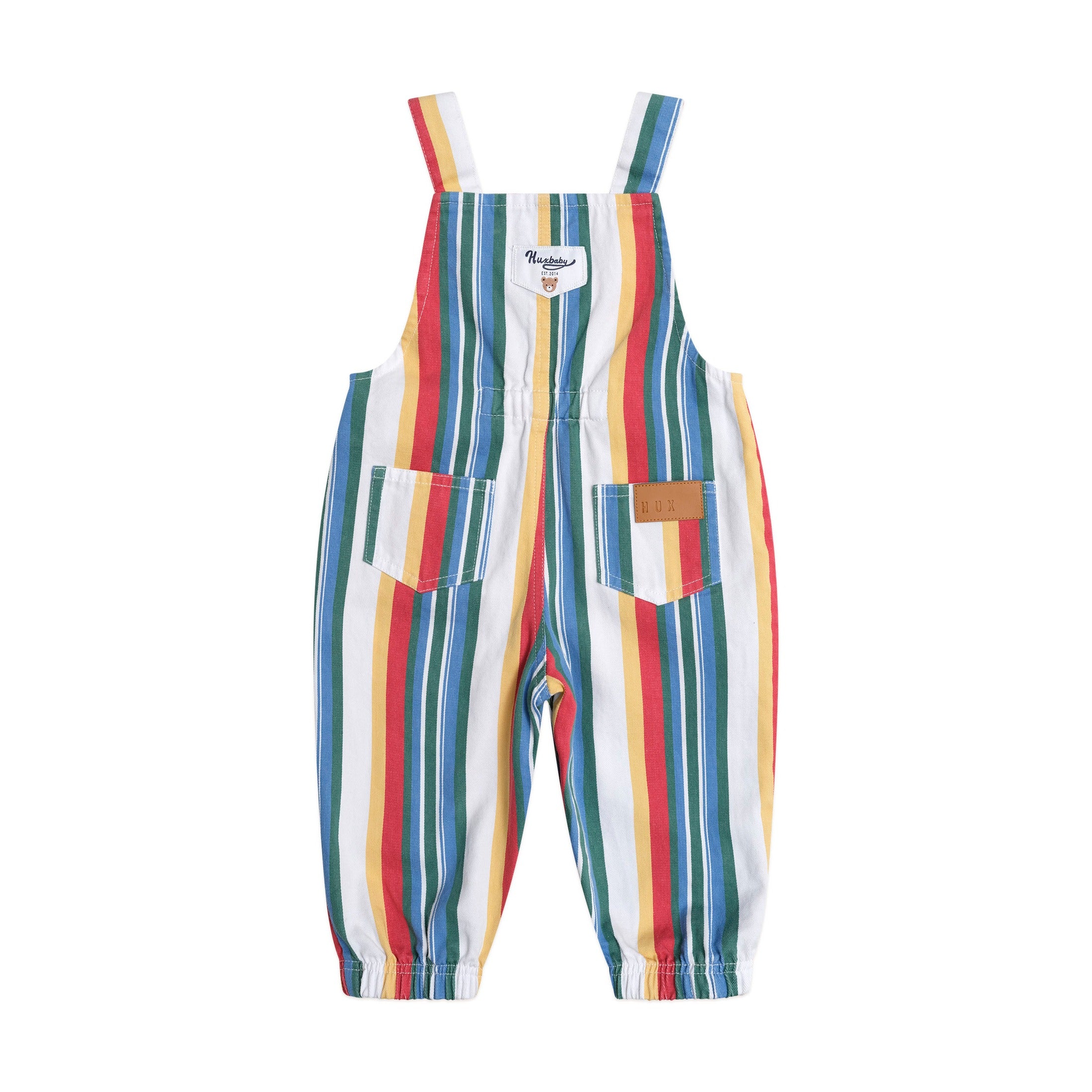 Huxbaby Vintage Stripe Overalls