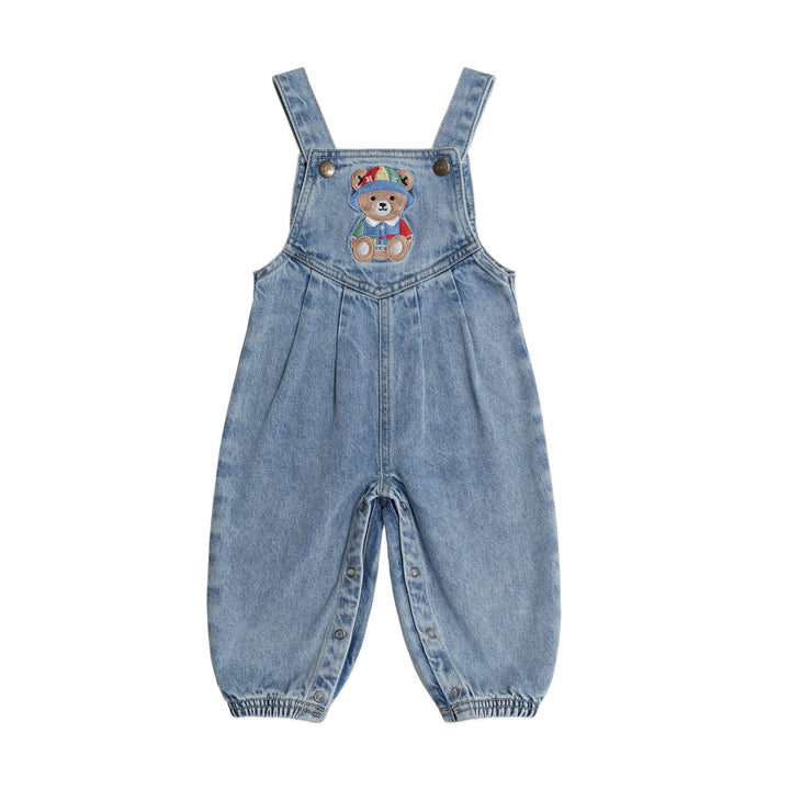 Huxbaby Dreamy Denim Huxbear Overalls