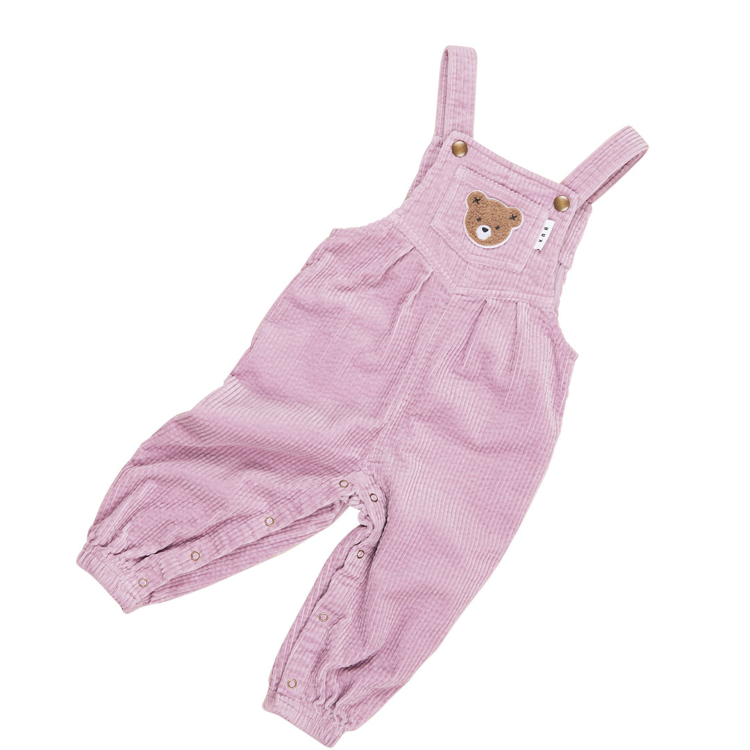 Huxbaby Cord Overalls - Orchid