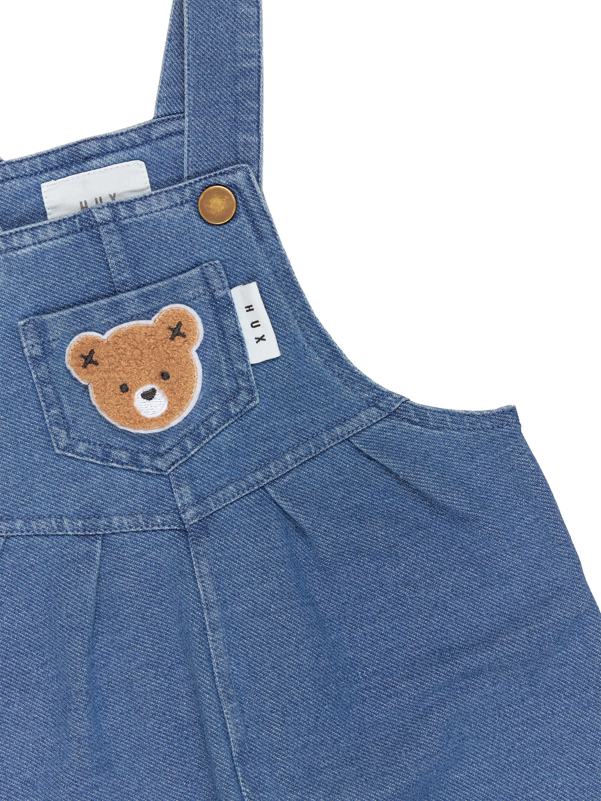 Huxbear Knit Denim Overalls