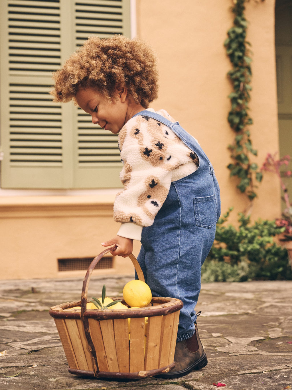 Huxbear Knit Denim Overalls