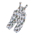 Dino Band Overall - Slate