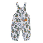 Dino Band Overall - Slate