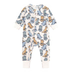 Construction Dinos Romper - Multi