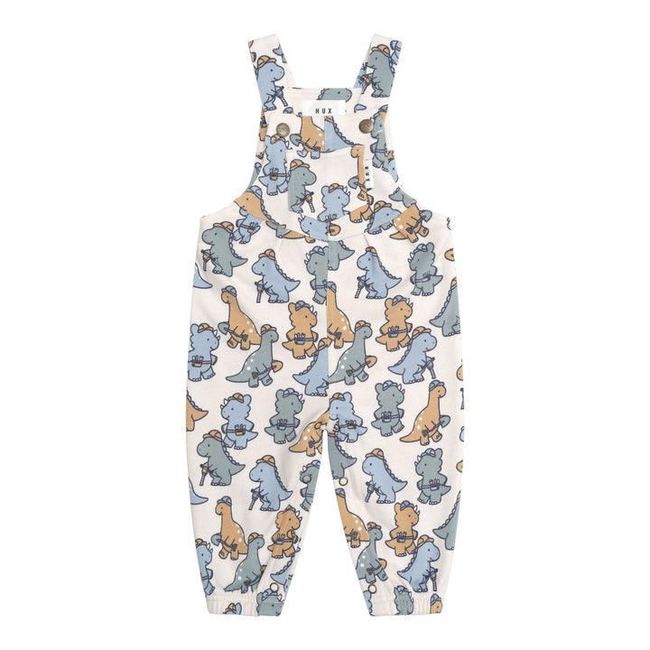 Huxbaby Construction Dinos Overall - Multi