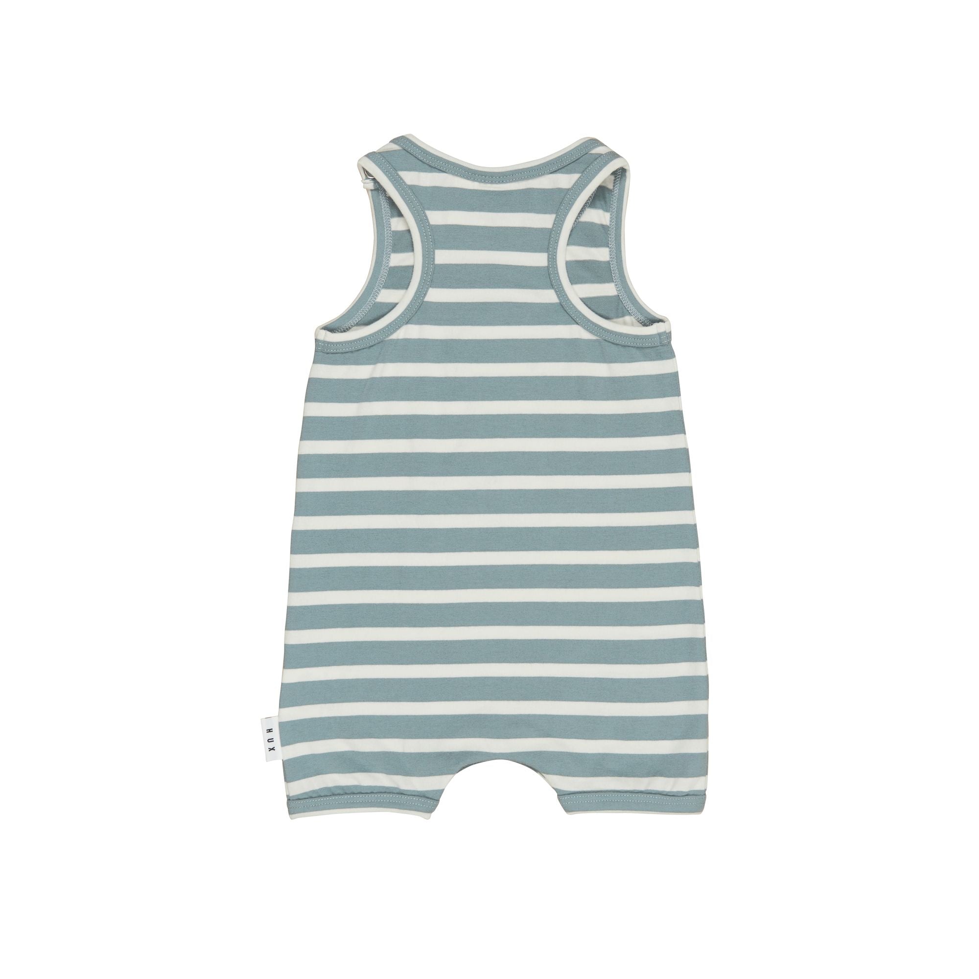 Huxbaby Dino Stripe Sleeveless Romper