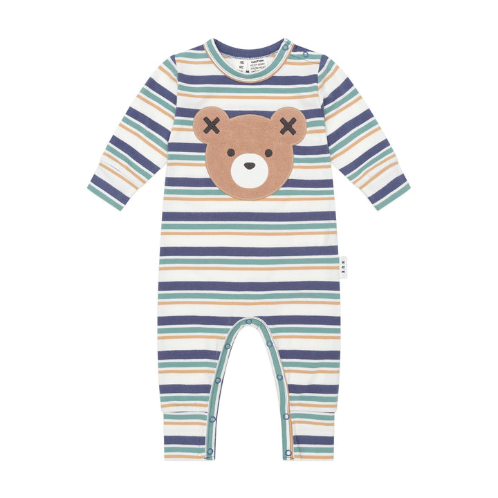Huxbaby Multi Stripe Hux Romper