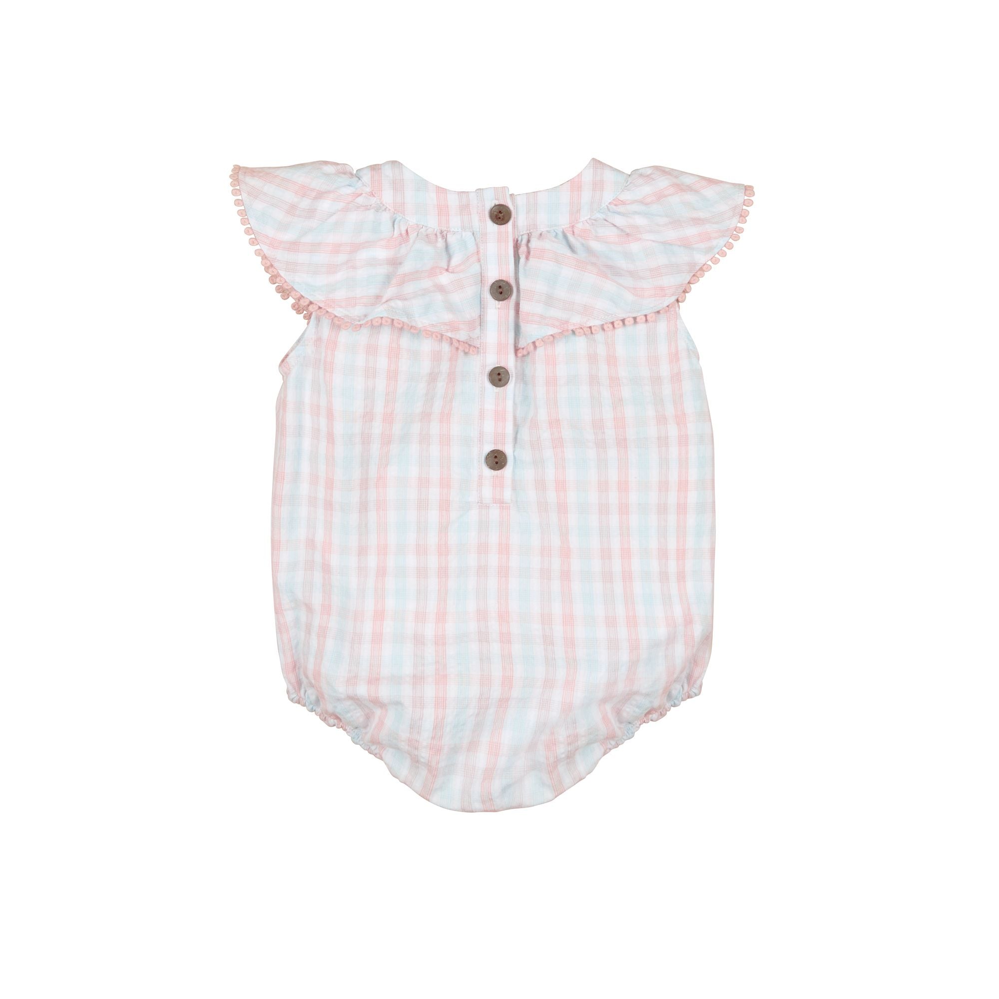 Huxbaby Jewel Check Playsuit