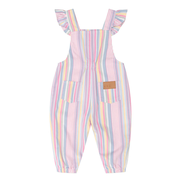 Huxbaby Overall - Rainbow Stripe