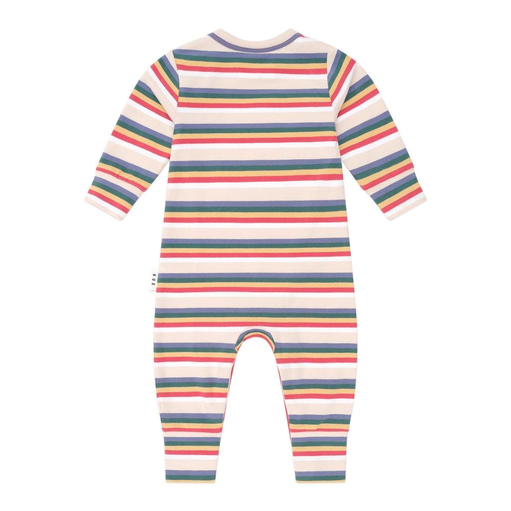 Vintage Stripe Huxbear Romper