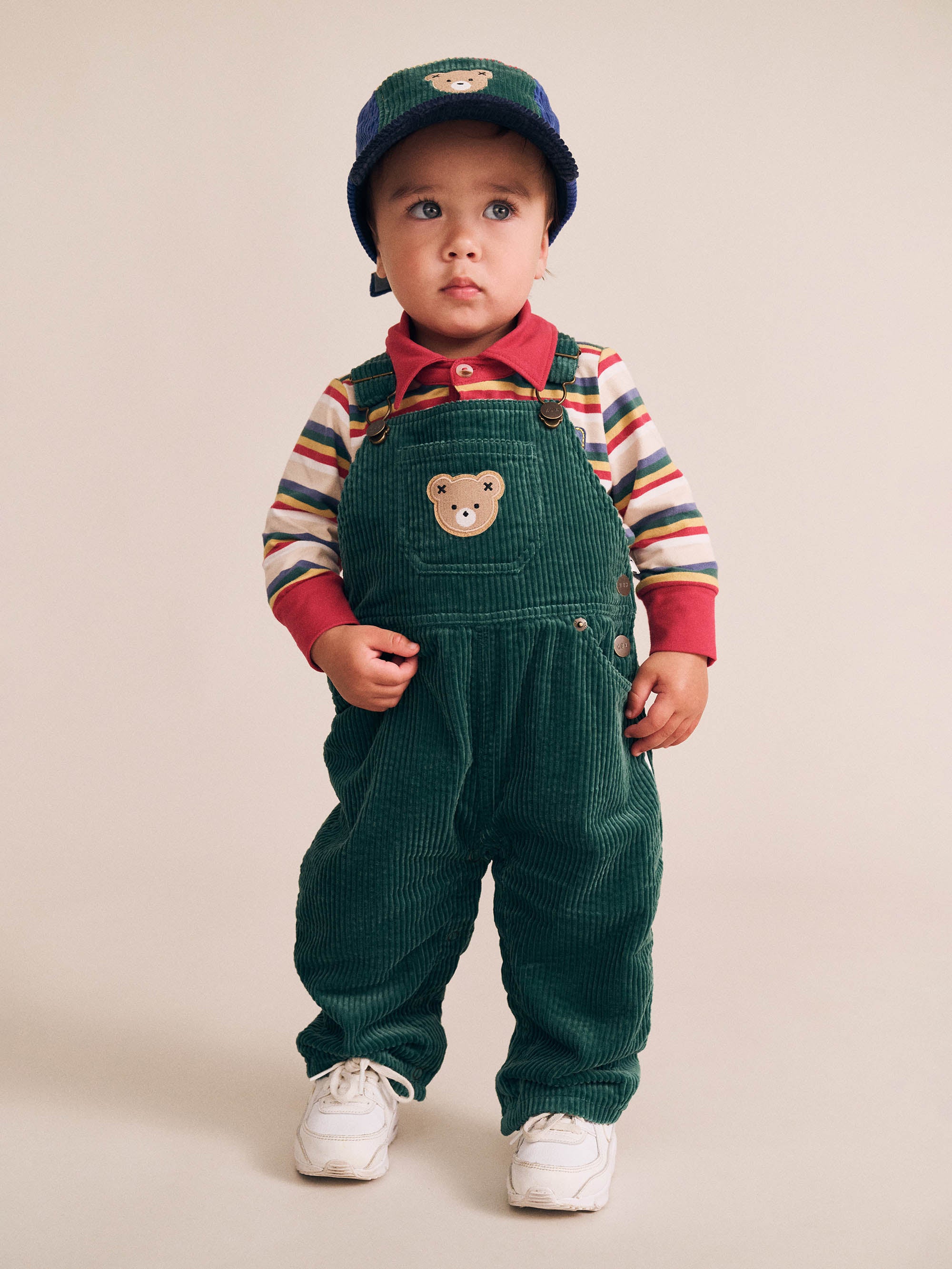 Classic Cord Forest Overalls