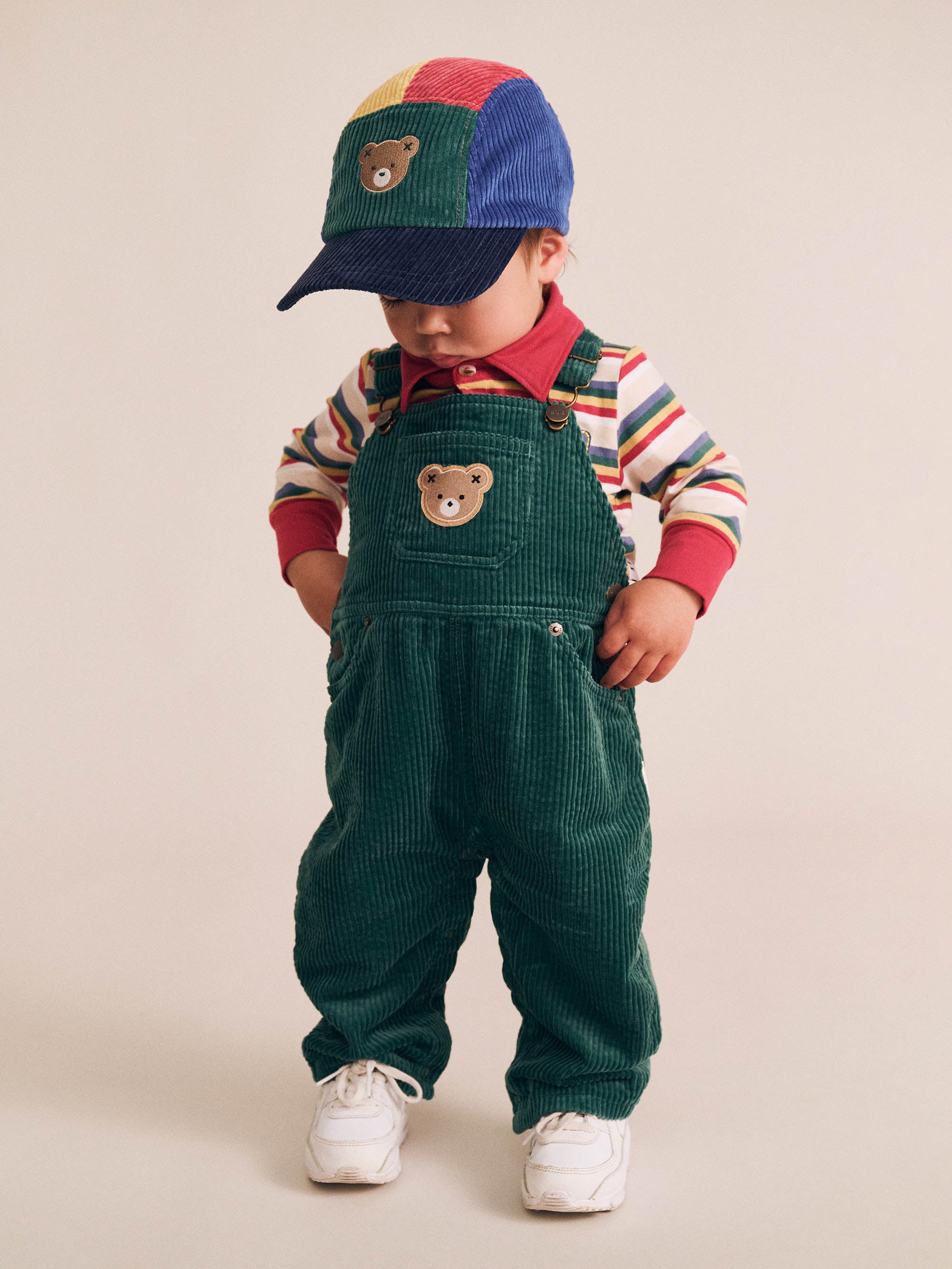 Classic Cord Forest Overalls
