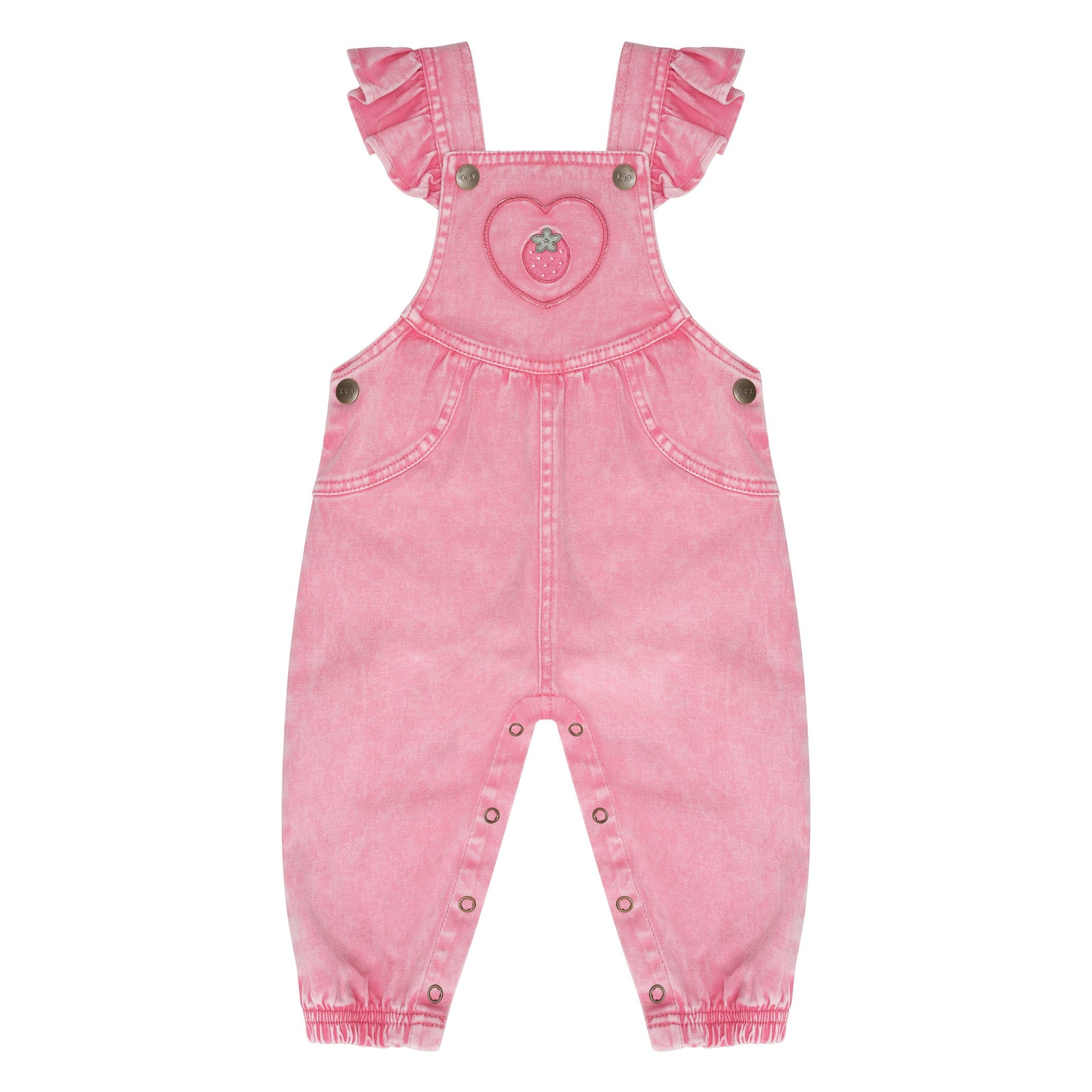 Berry Vintage Overall - Bubblegum