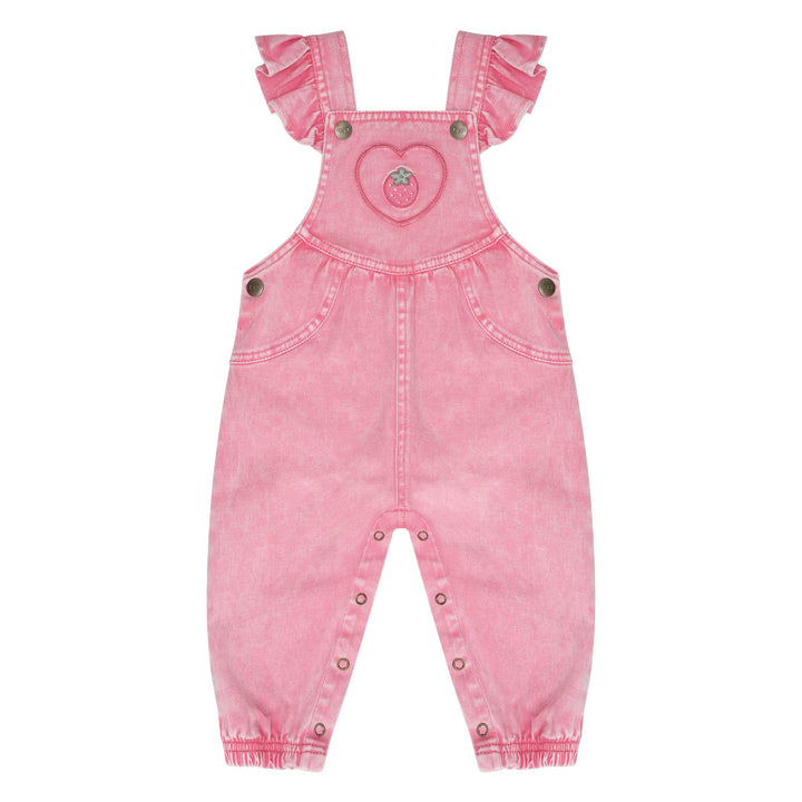 Huxbaby Berry Vintage Overall - Bubblegum