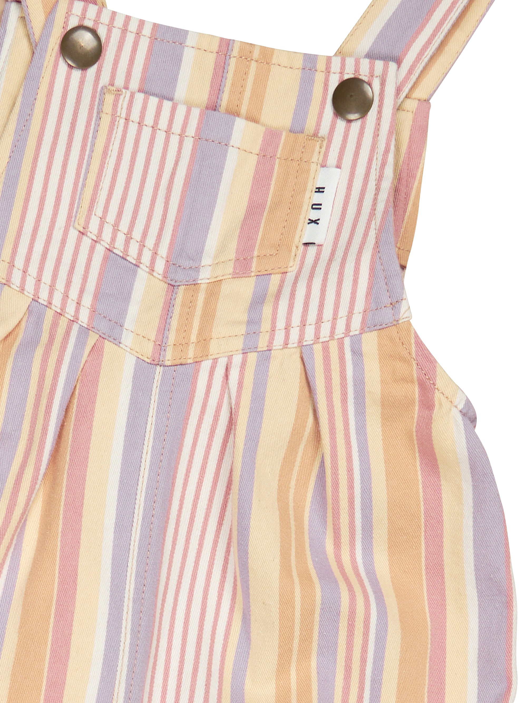 Huxbaby Overalls - Vintage Stripe