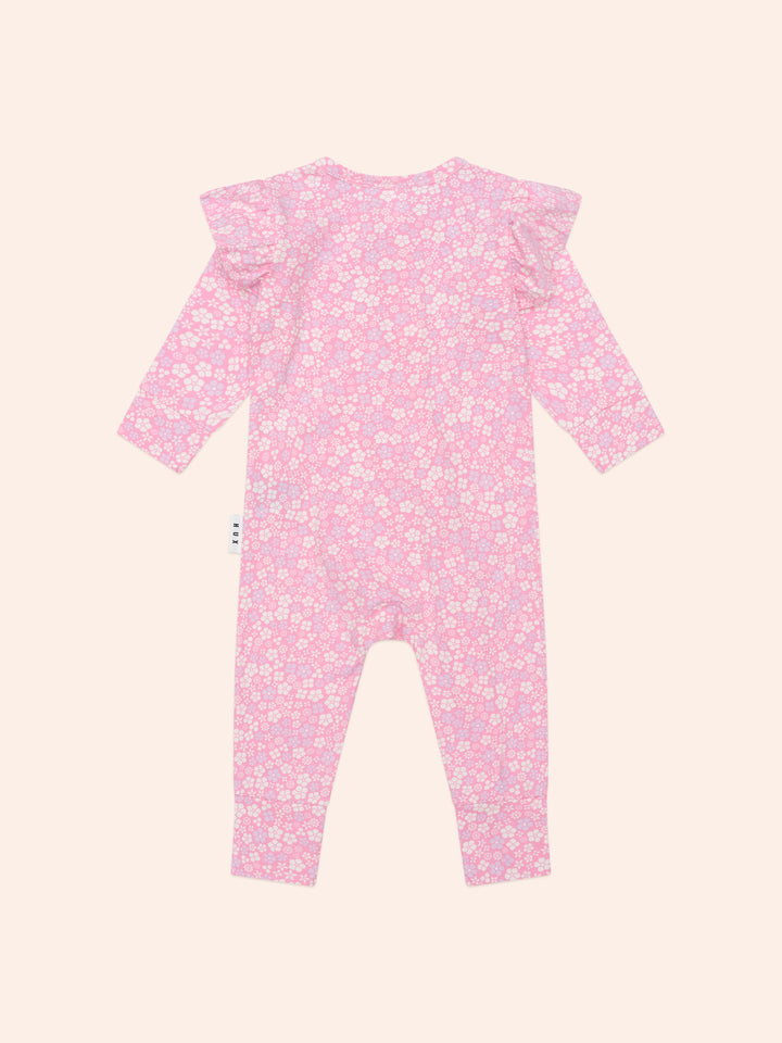 Huxbaby Ditsy Floral Frill Romper