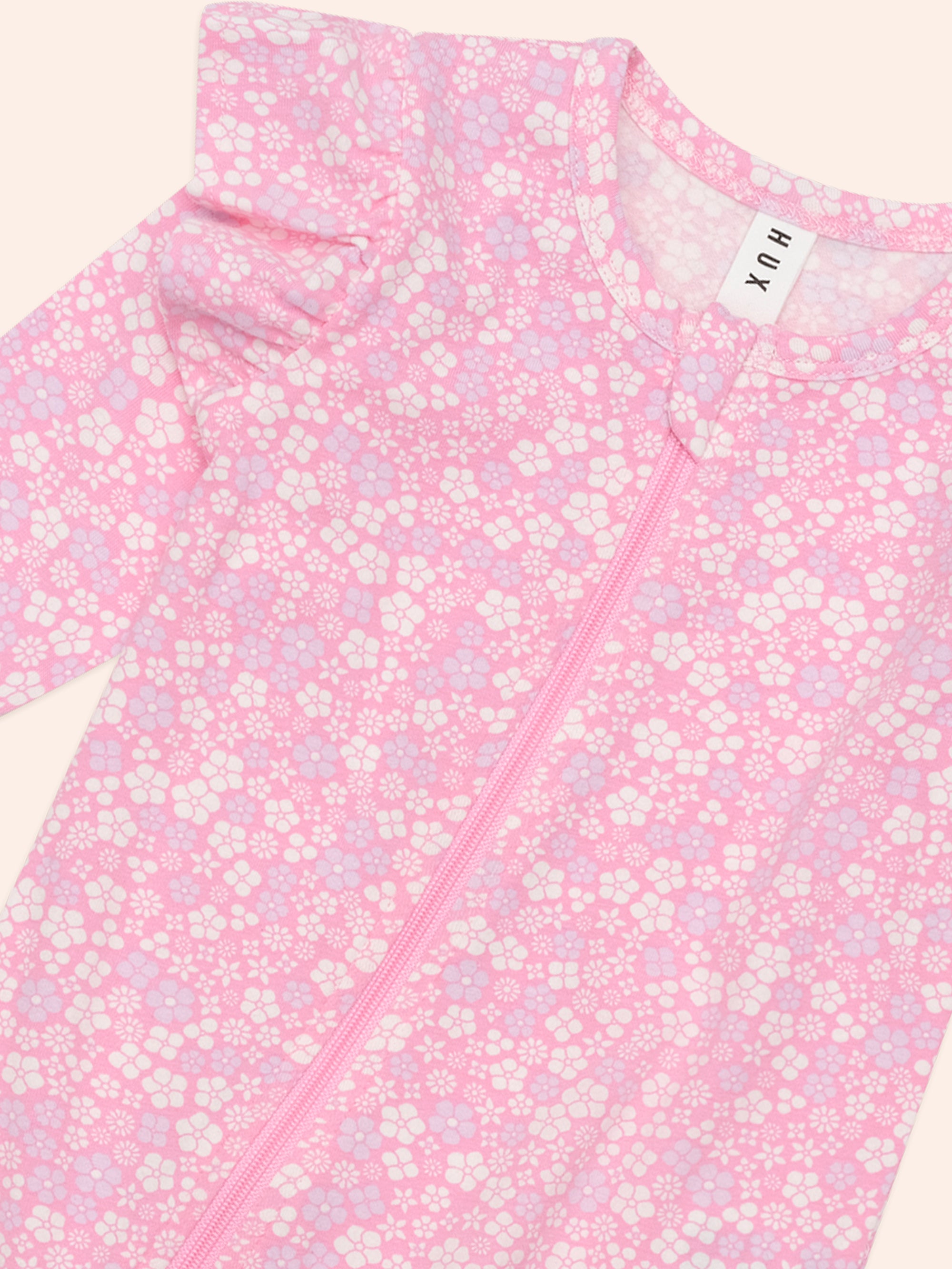Huxbaby Ditsy Floral Frill Romper