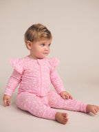 Huxbaby Ditsy Floral Frill Romper