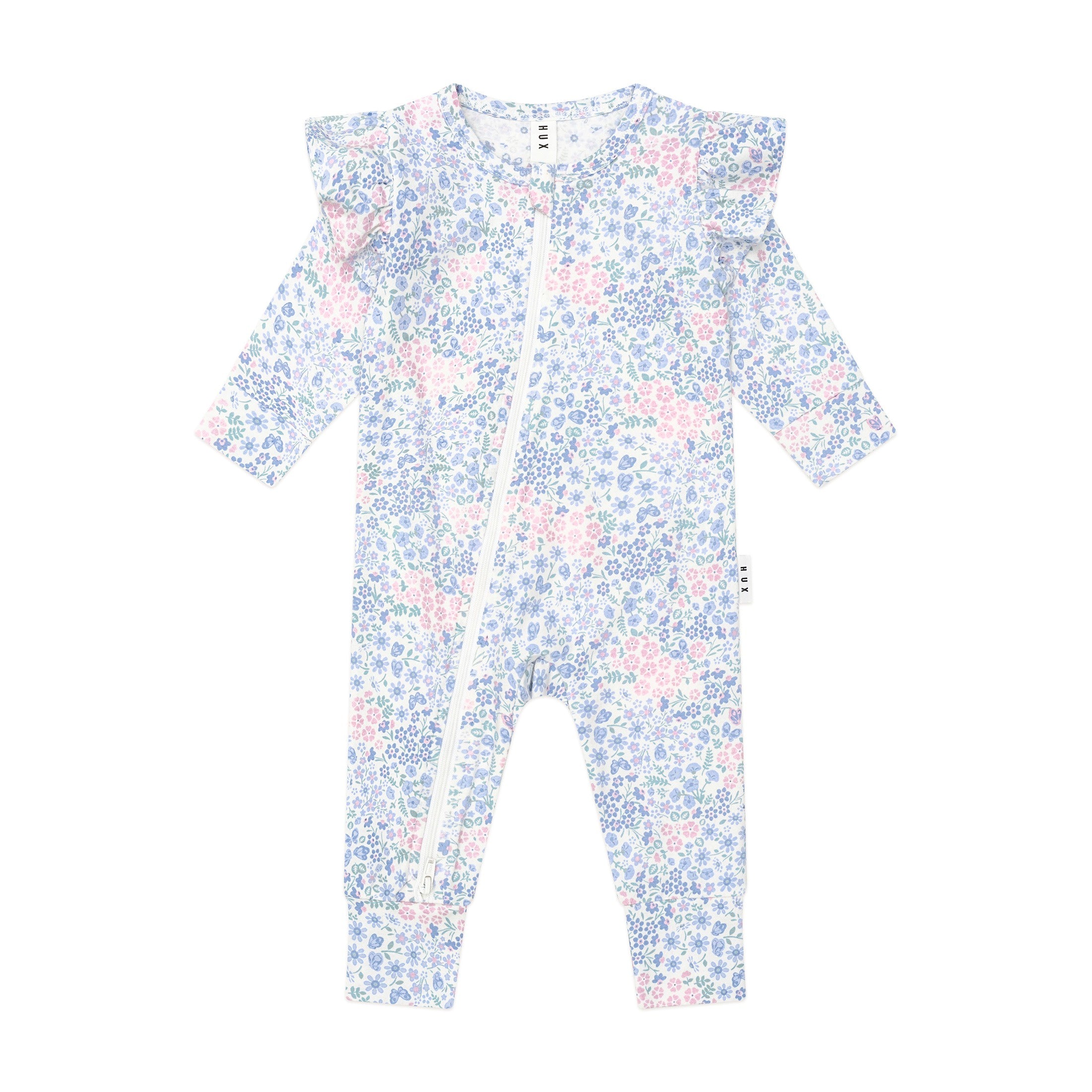 Huxbaby Flower Garden Frill Romper
