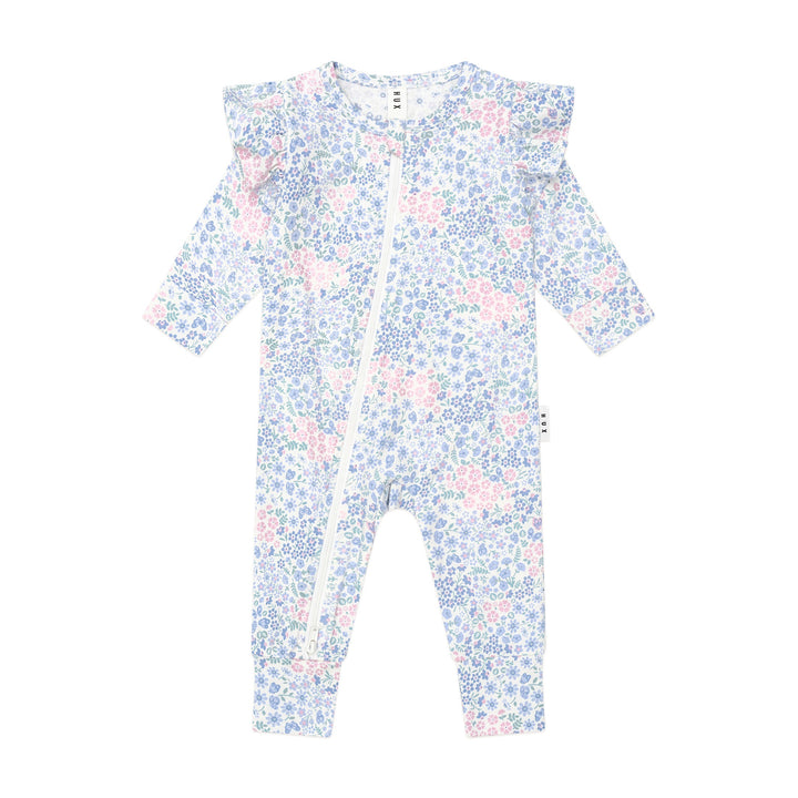 Huxbaby Flower Garden Frill Romper
