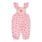 Hearts And Bows Frill Overalls