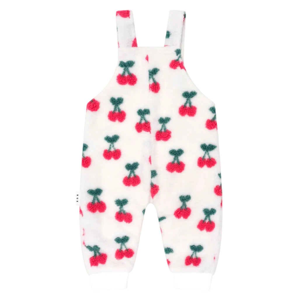 Very Cherry Sherpa Overalls