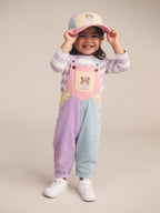 Huxbaby Blush Colour Block Overall