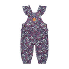 Huxbaby Midnight Flower Garden Frill Overall