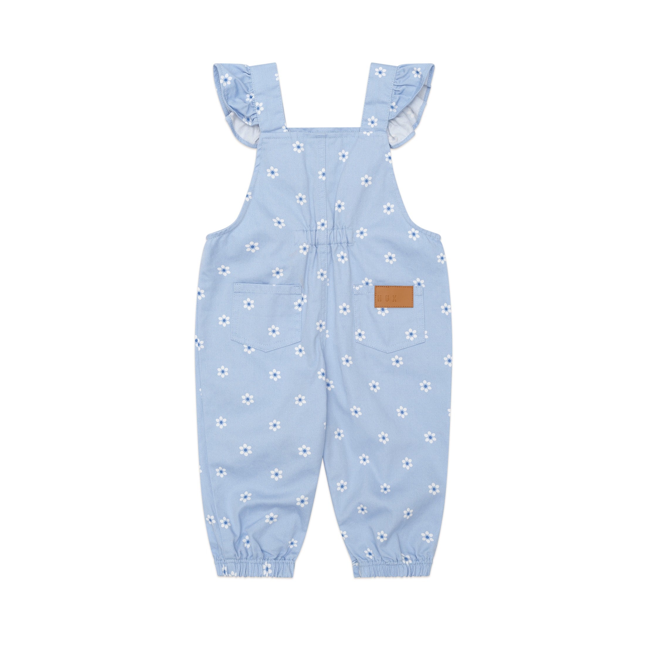 Huxbaby Ditsy Floral Frill Overall