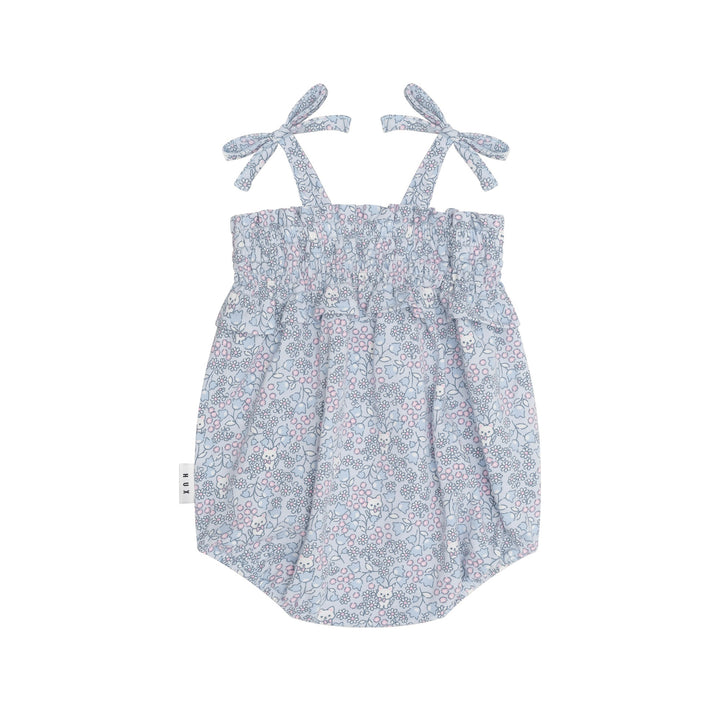 Huxbaby Bluebell Floral Bubble Onesie