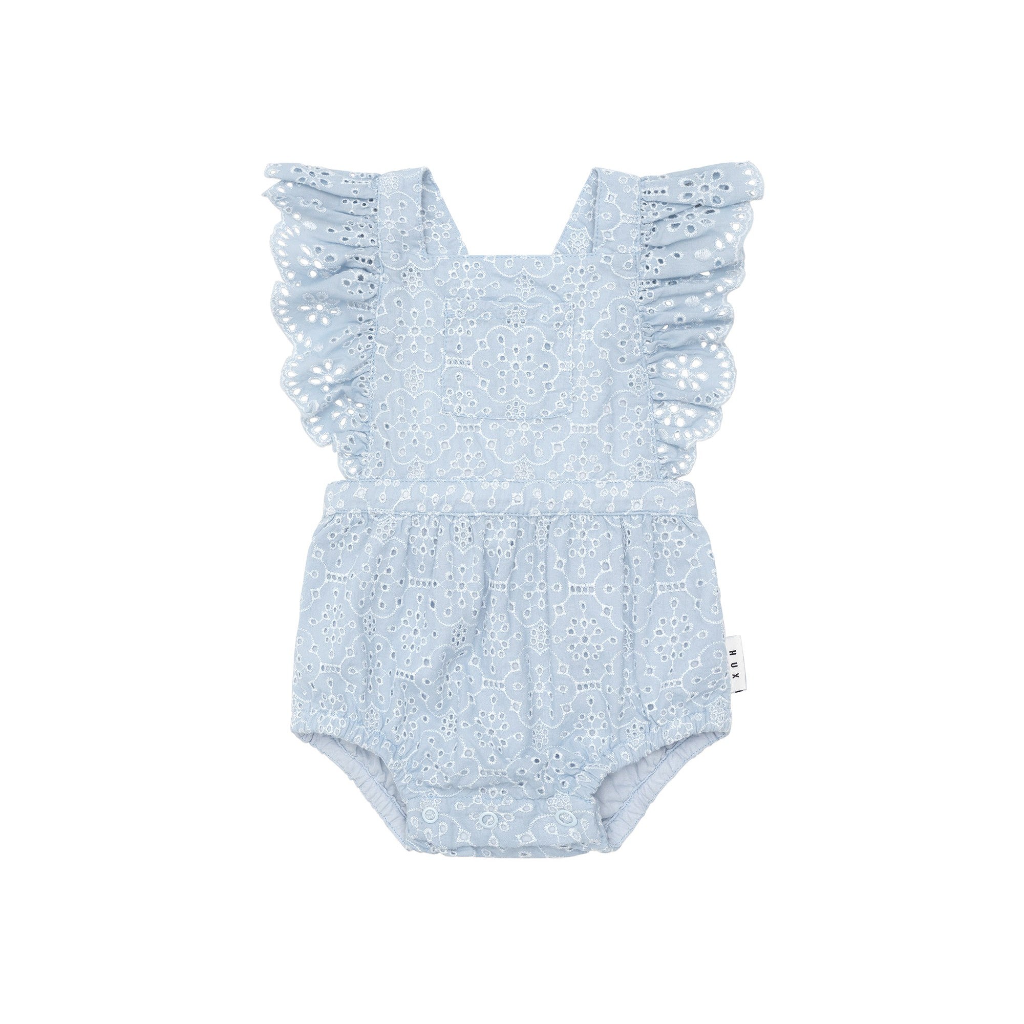 Huxbaby Broderie Frill Playsuit