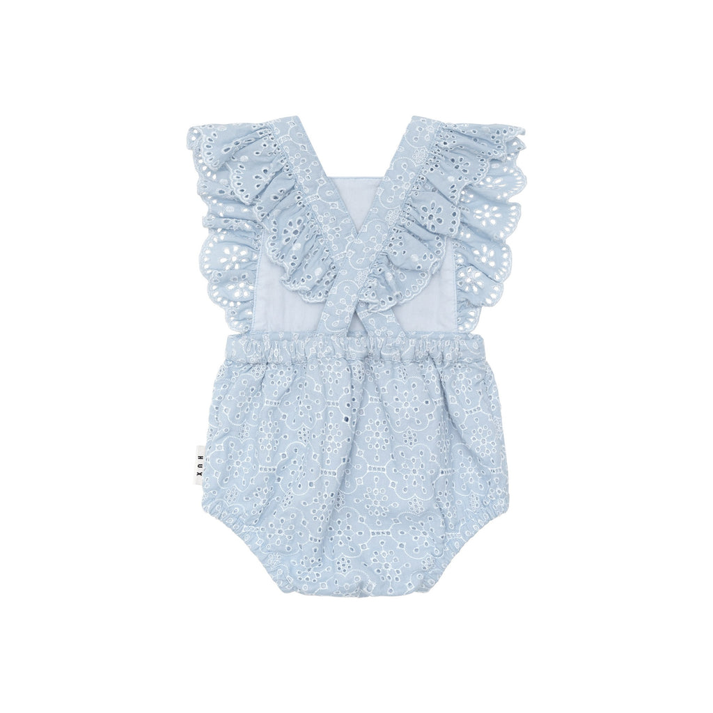 Huxbaby Broderie Frill Playsuit